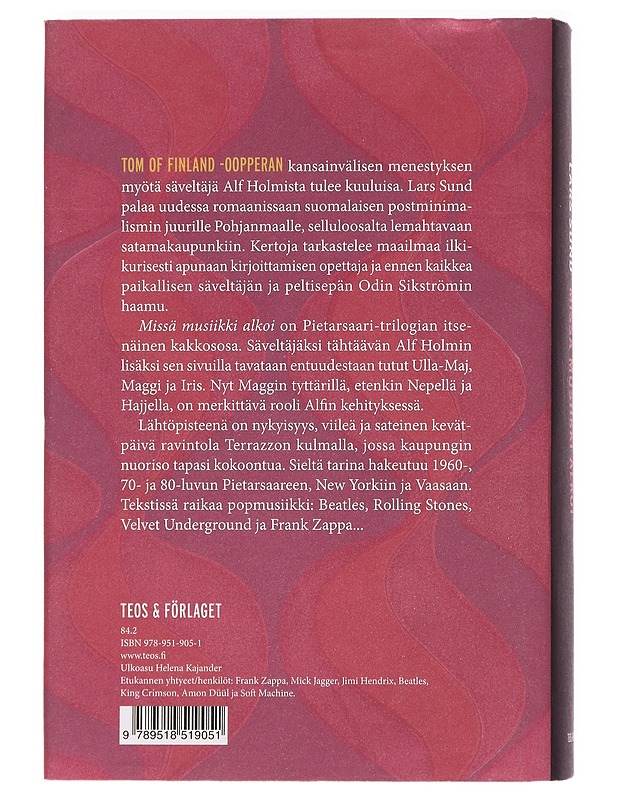 Missä musiikki alkoi - Sund, Lars - Elämäkerrat ja muistelmat - 10105468804 - 1