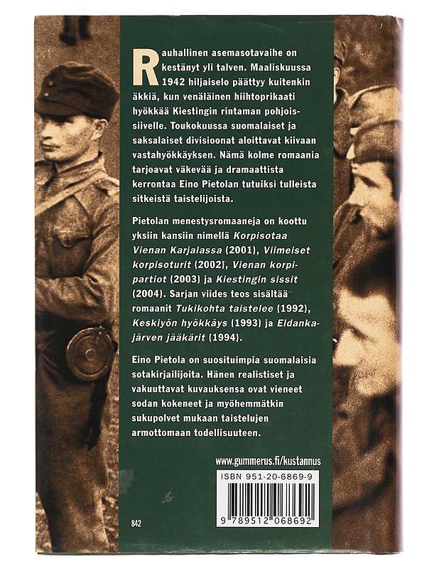Jääkärit tulessa - Eino Pietola - Romaanit ja novellit - 10105468810 - 1