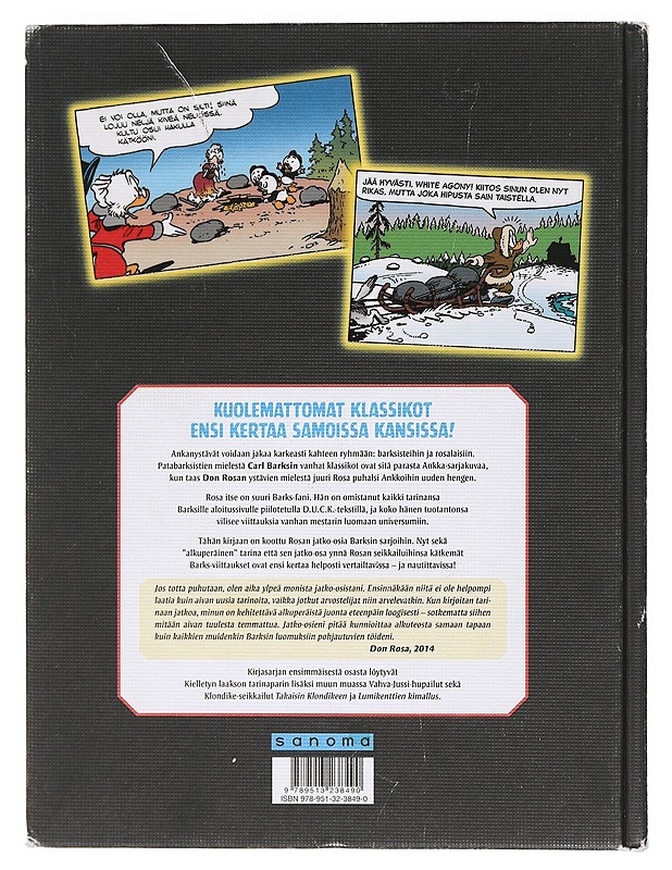 Kielletyn laakson tarinat : ja muita klassikoita - Barks, Carl - Sarjakuvat - 10105468820 - 1