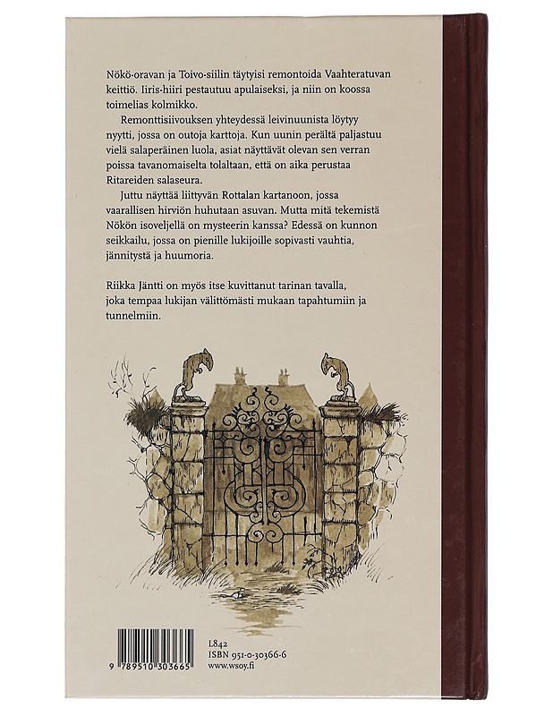 Nokikätkön ritarit ja Kuuhiisi - Jäntti, Riikka - Lastenkirjat - 10105468825 - 1