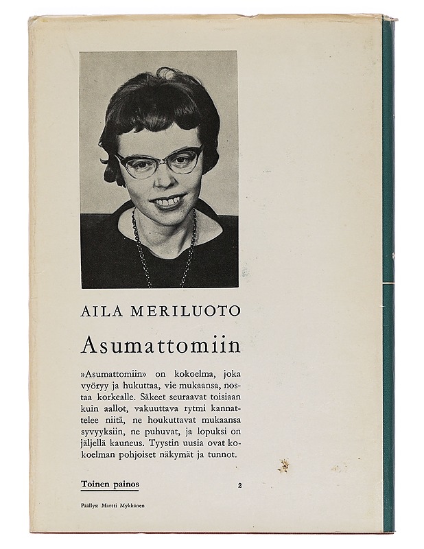 Asumattomiin - Aila Meriluoto - Runot ja näytelmät - 10105468832 - 1