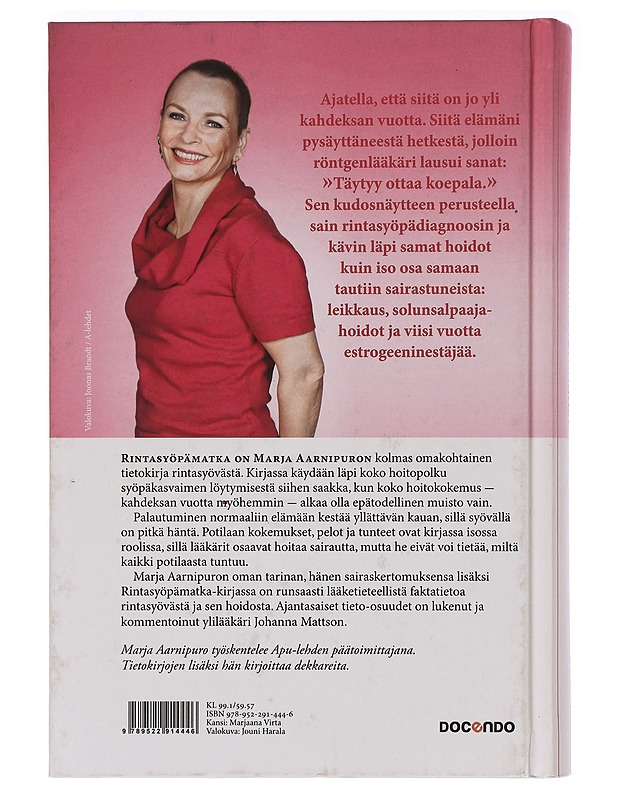 Rintasyöpämatka - Marja Aarnipuro - Elämäkerrat ja muistelmat - 10105468836 - 1