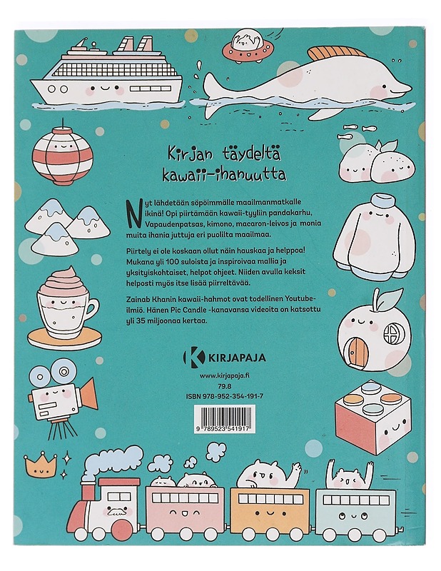 Ihana kawaii! : piirretään söpöä maailman ympäri - Khan, Zainab - Tietokirjat ja oppaat - 10105468837 - 1