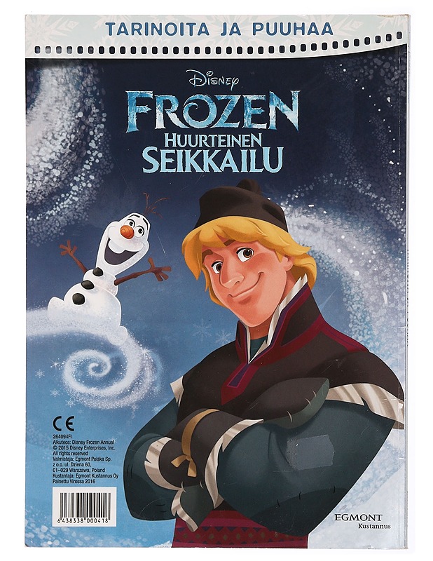 Frozen huurteinen seikkailu - Lastenkirjat - 10105468844 - 1