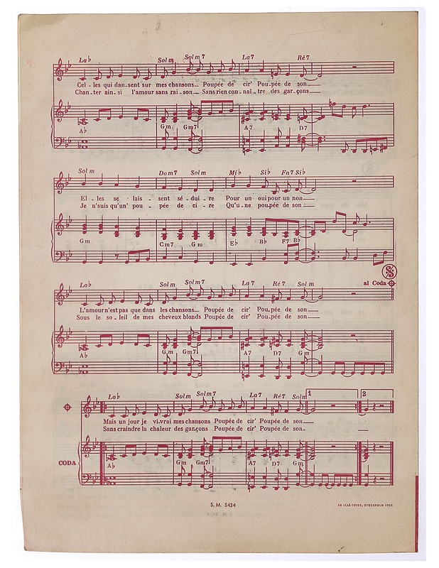 Poupee de cire, pouppee de son - Musiikki- ja elokuvakirjat - 10105468885 - 1