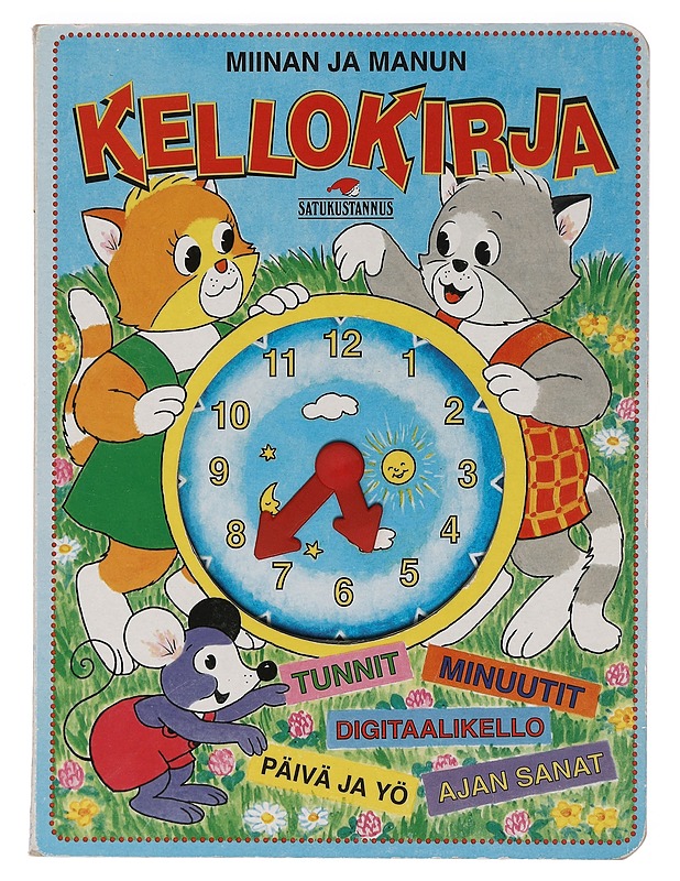 Miinan ja Manun kellokirja  - Lastenkirjat - 10105468896 - 0