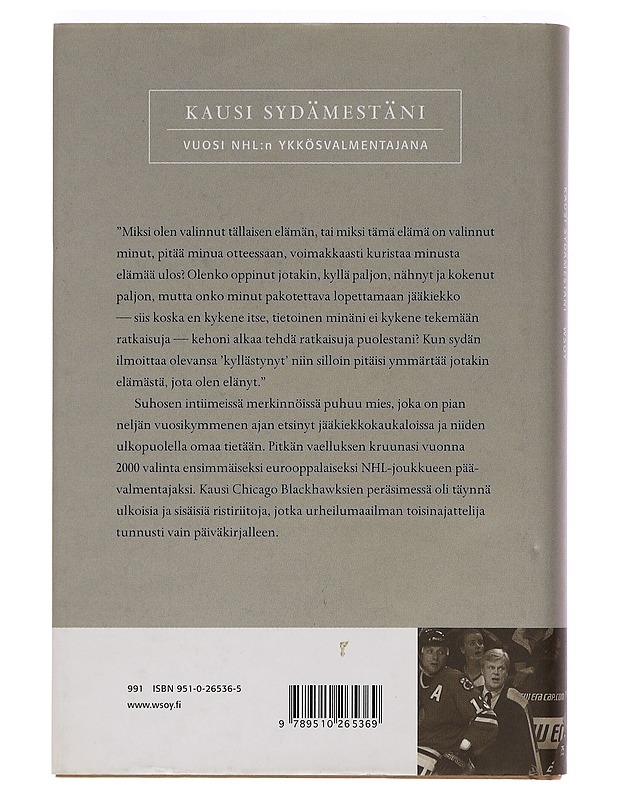 Kausi sydämestäni : Chicagon päiväkirjat - Alpo Suhonen - Elämäkerrat ja muistelmat - 10105468915 - 1