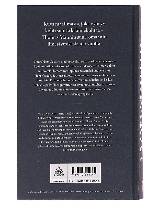 Taikavuori - Mann, Thomas - Romaanit ja novellit - 10105468948 - 1