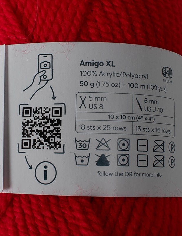 HOBBII Amigo XL vyötelanka, 50 g - Käsityö - 10105468999 - 1