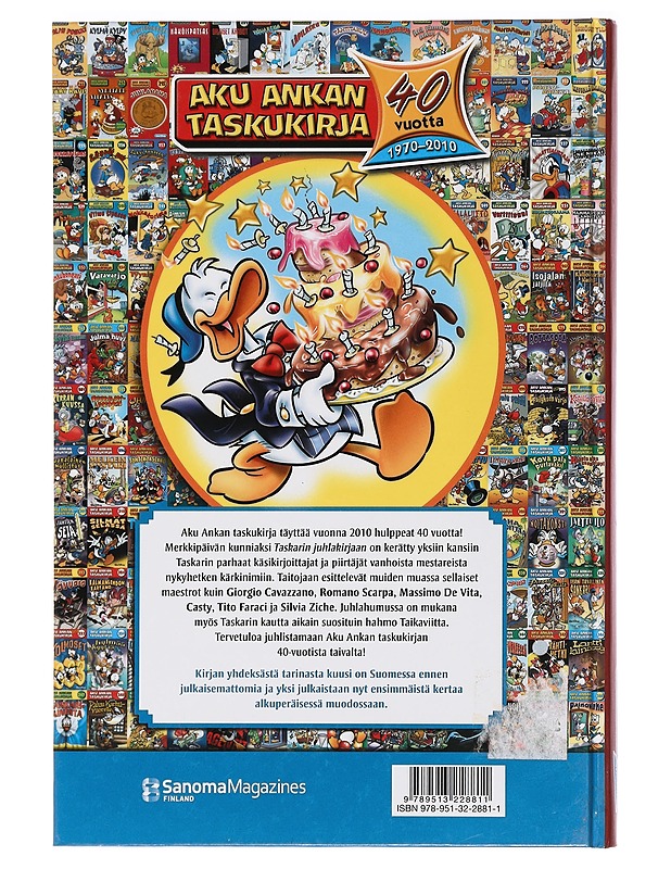 Taskarin juhlakirja : Aku Ankan taskukirja 40 vuotta 1971-2010 - Kastari, Anna - Sarjakuvat - 10105469014 - 1