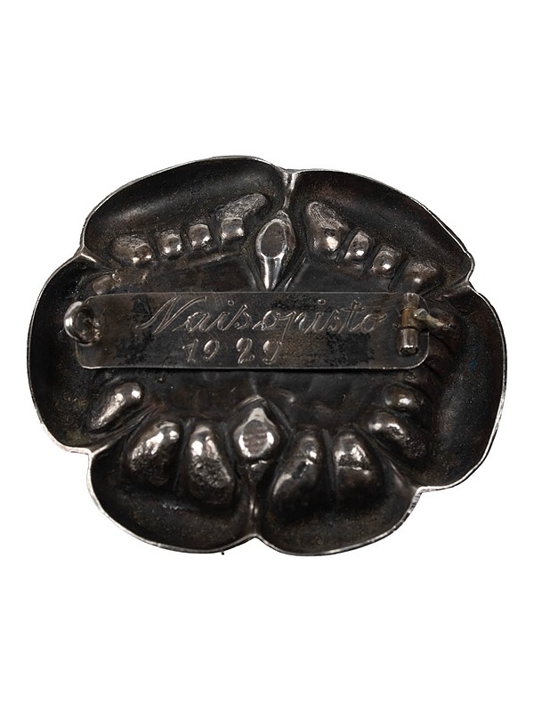 Hopeinen Naisopisto rintakoru - Korut - 10105469053 - 2