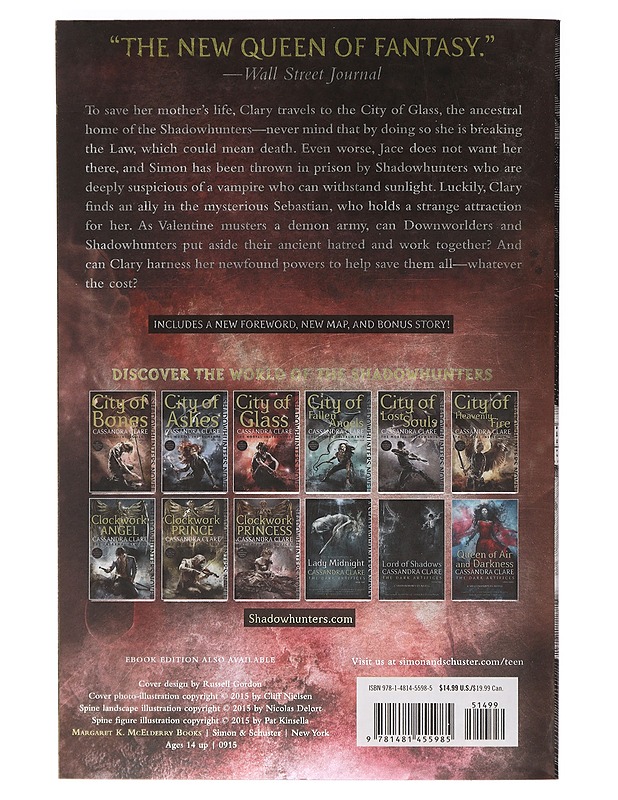 City of Class - The Mortal Instruments book 3 - Clare, Cassandra - Fantasia- ja scifi - 10105469063 - 1