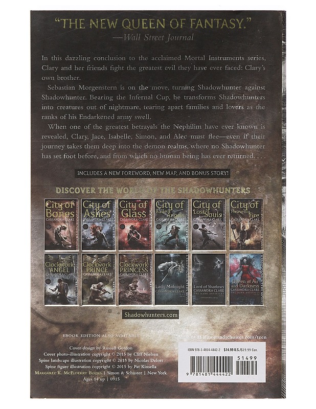 City of Heavenly Fire - The Mortal Instruments book 6 - Clare, Cassandra - Fantasia- ja scifi - 10105469076 - 1