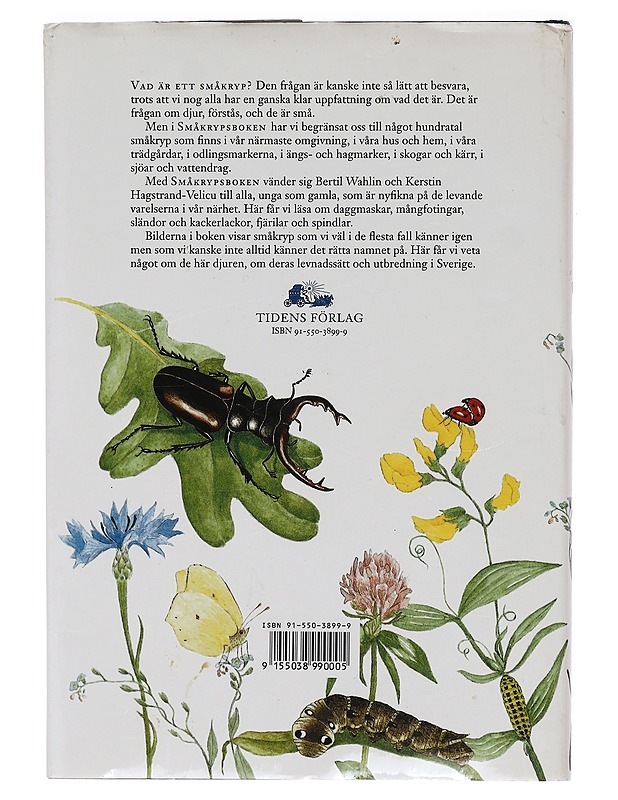 Småkrypsboken - Wahlin, Bertil - Tietokirjat ja oppaat - 10105469077 - 1