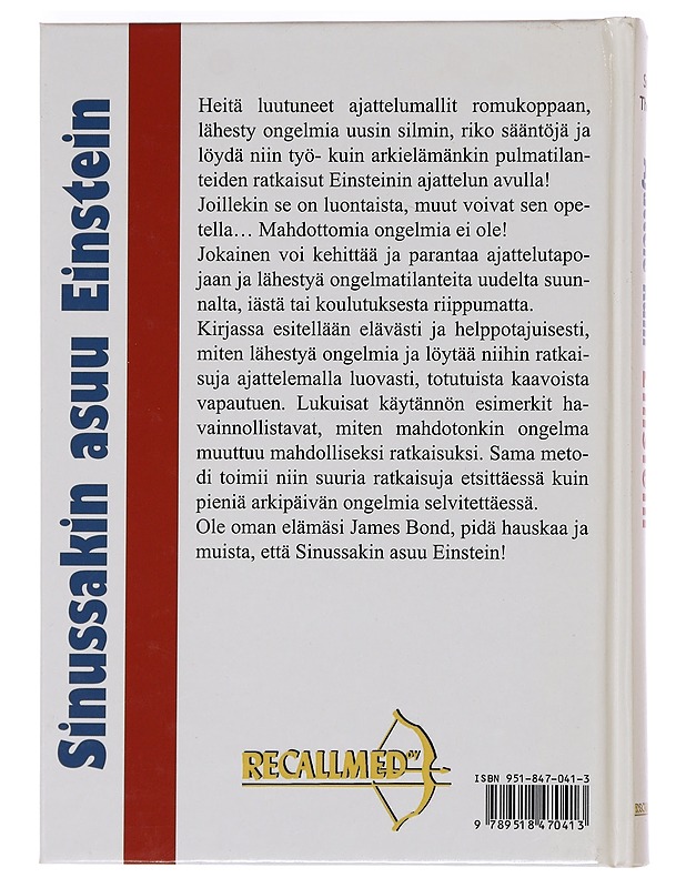 Ajattele kuin Einstein - Thorpe, Scott - Tietokirjat ja oppaat - 10105469094 - 1