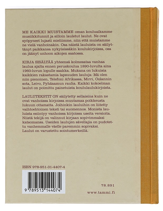 Kultaiset koululaulut vanhoilta ajoilta - Leskelä, Timo - Joulukirjat - 10105469113 - 1