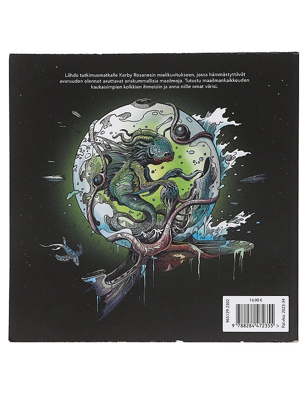 Vieraita valtakuntia - väritä kaukaisia maailmoja - Kerby Rosanes - Harrastekirjat - 10105469118 - 1