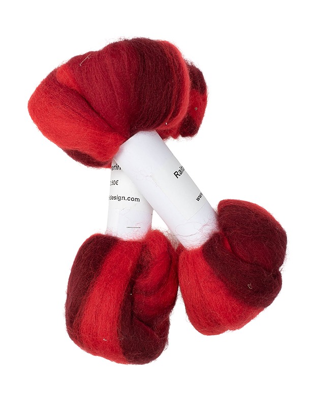 TETRI DESIGN Raitamerino huovutusvilla, 2x25 g, 1 kpl - Käsityö - 10105469128 - 0