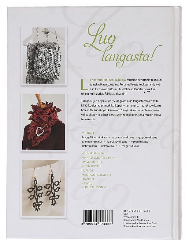 Lankatekniikoiden käsikirja - Sivonen, Hannu - Tietokirjat ja oppaat - 10105469162 - 1