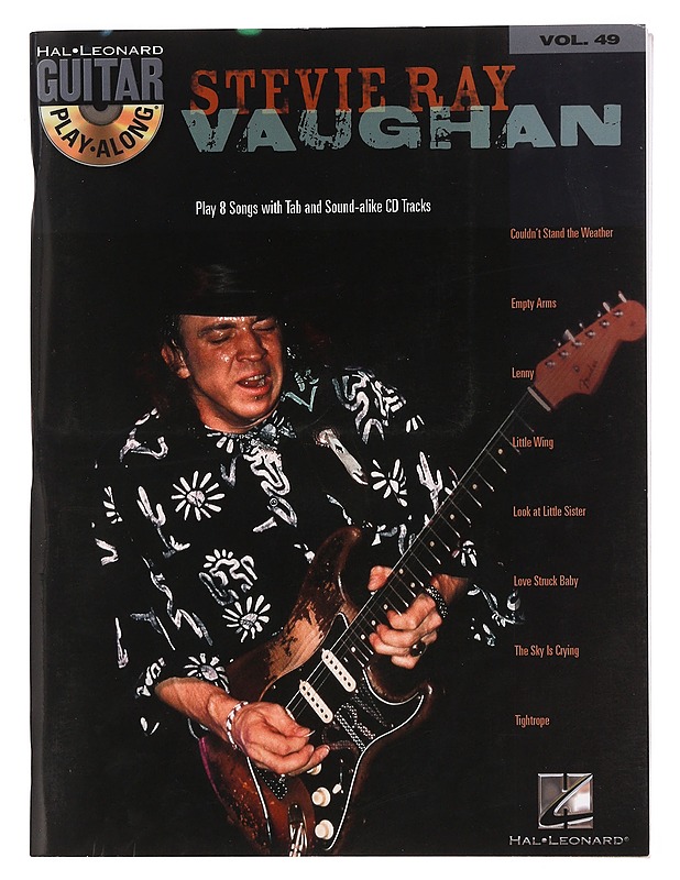 Hal Leonard : Guitar Play Along Vol 49 - Vaughan, Stevie Ray - Tietokirjat ja oppaat - 10105469204 - 0