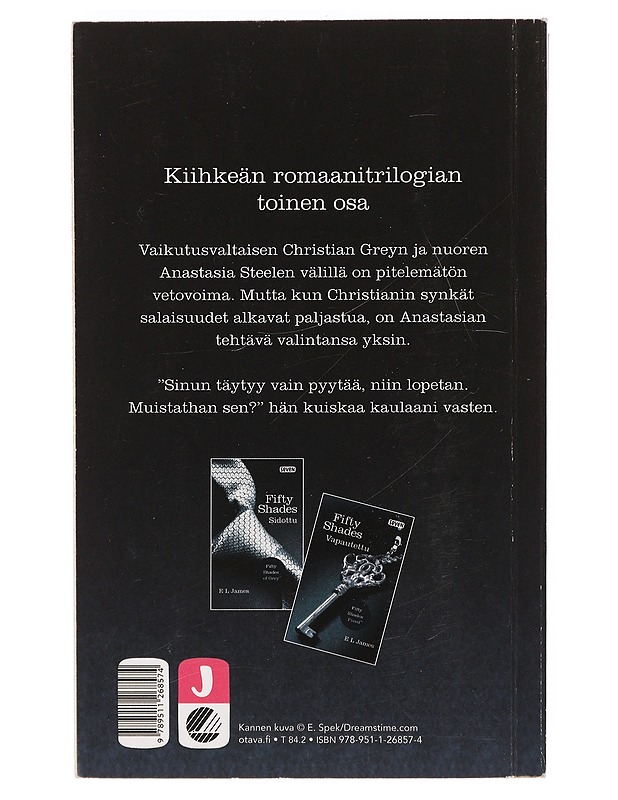 Fifty shades 2 : Satutettu - James, E. L. - Romaanit ja novellit - 10105469211 - 1