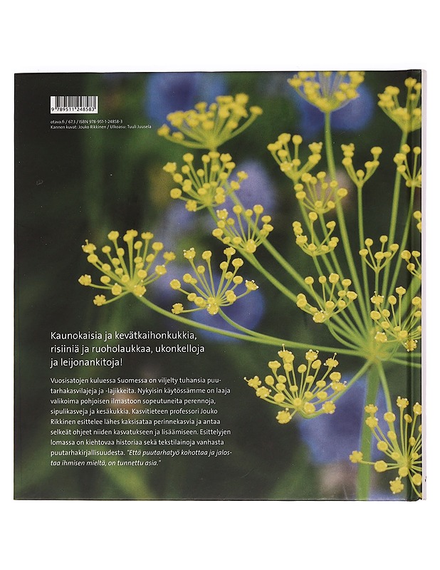 Suomalaiset perinnekasvit - Jouko Rikkinen - Historiakirjat - 10105469230 - 1