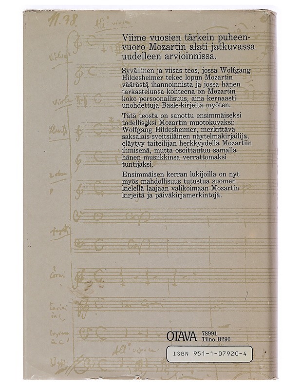 Mozart - Hildesheimer, Wolfgang - Tietokirjat ja oppaat - 10105469245 - 1