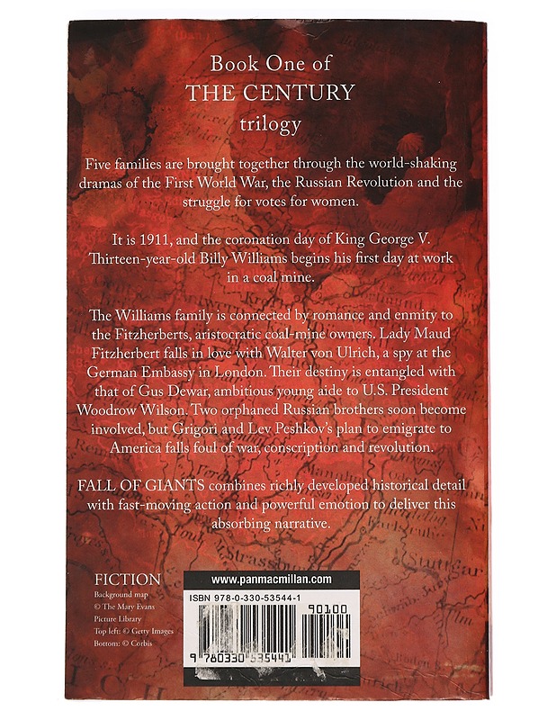 Fall of giants - Ken Follett - Romaanit ja novellit - 10105469254 - 1