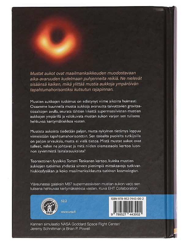 Matka mustaan aukkoon : alkuräjähdyksestä kaiken teoriaan - Tommi Tenkanen - Tietokirjat ja oppaat - 10105469262 - 1