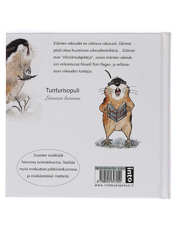 Happamia, sanoi kettu : Suomen viehättävin nisäkäskirja - Maia Raitanen - Lemmikki- ja luontokirjat - 10105469260 - 1