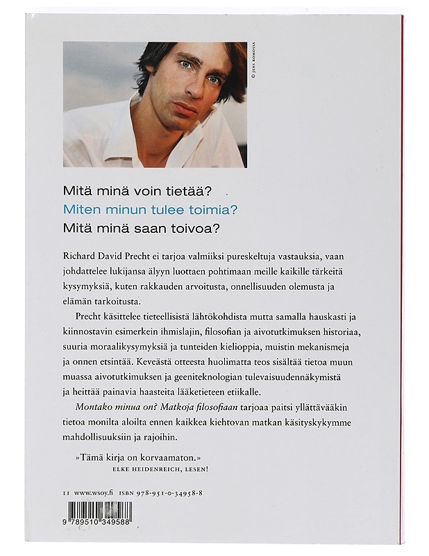 Montako minua on? : matkoja filosofiaan - Precht, Richard David - Tietokirjat ja oppaat - 10105469273 - 1