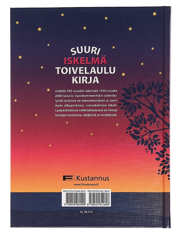 Suuri toivelaulukirja. Iskelmä - Kari, Virpi - Musiikki- ja elokuvakirjat - 10105469365 - 1