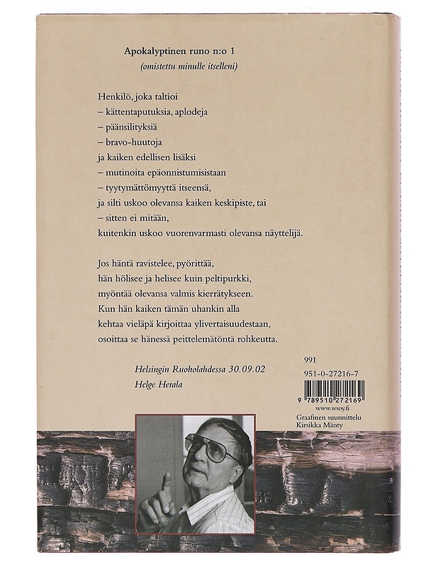 Elämää sateenkaaren alla - Helge Herala - Elämäkerrat ja muistelmat - 10105469392 - 1