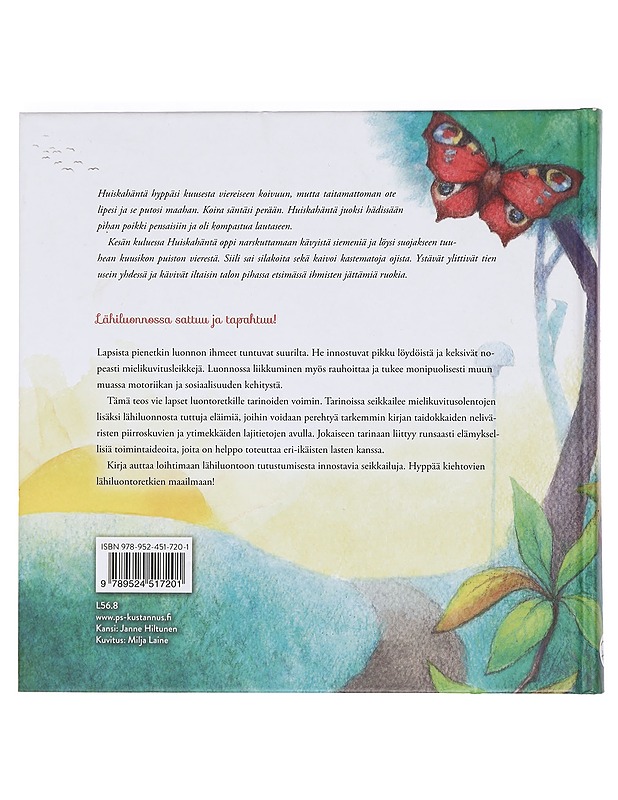 Takapihalta alkaa seikkailu : Tarinoita ja toimintaideoita lähiluontoretkille - Tuormaa, Milla - Lastenkirjat - 10105469394 - 1