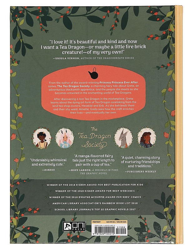 The tea dragon society - O'Neill, Katie - Sarjakuvat - 10105469407 - 1