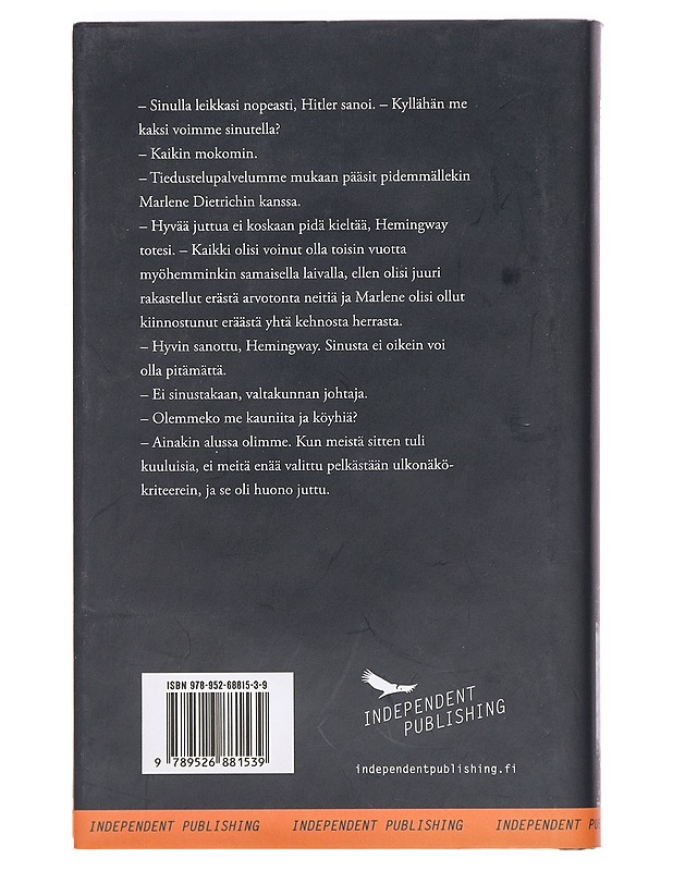 Hemingway palaa Pariisiin - Martti Nyberg ( 3 books) - Romaanit ja novellit - 10105469418 - 1