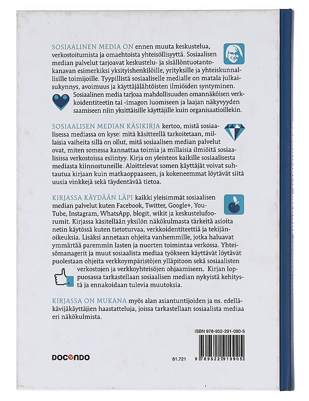 Sosiaalisen median käsikirja - Harto Pönkä - Tietokirjat ja oppaat - 10105469440 - 1