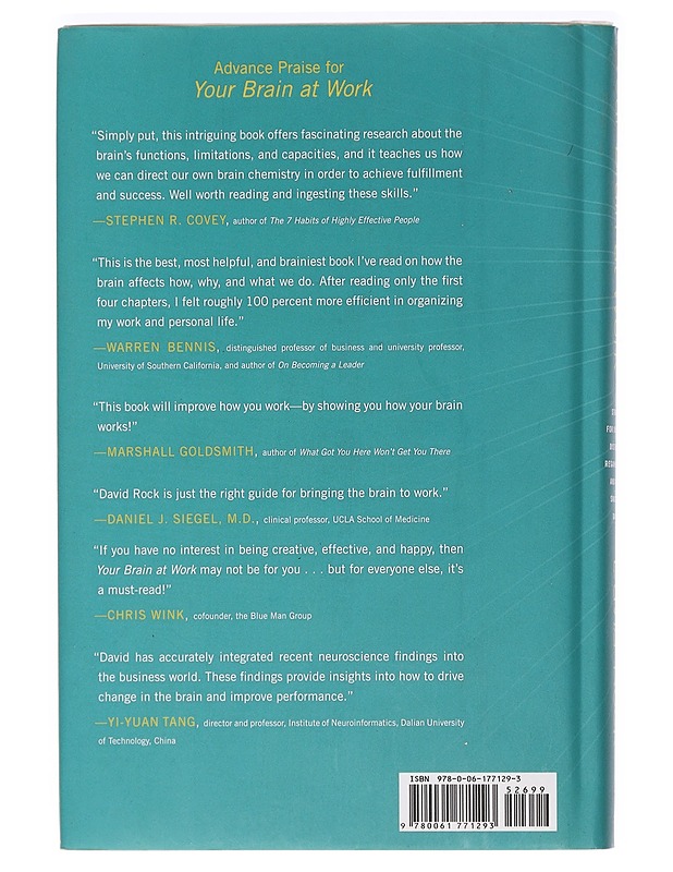 Your brain at work : strategies for overcoming distraction, regaining focus, and working smarter all day long - David Rock - Tietokirjat ja oppaat - 10105469447 - 1
