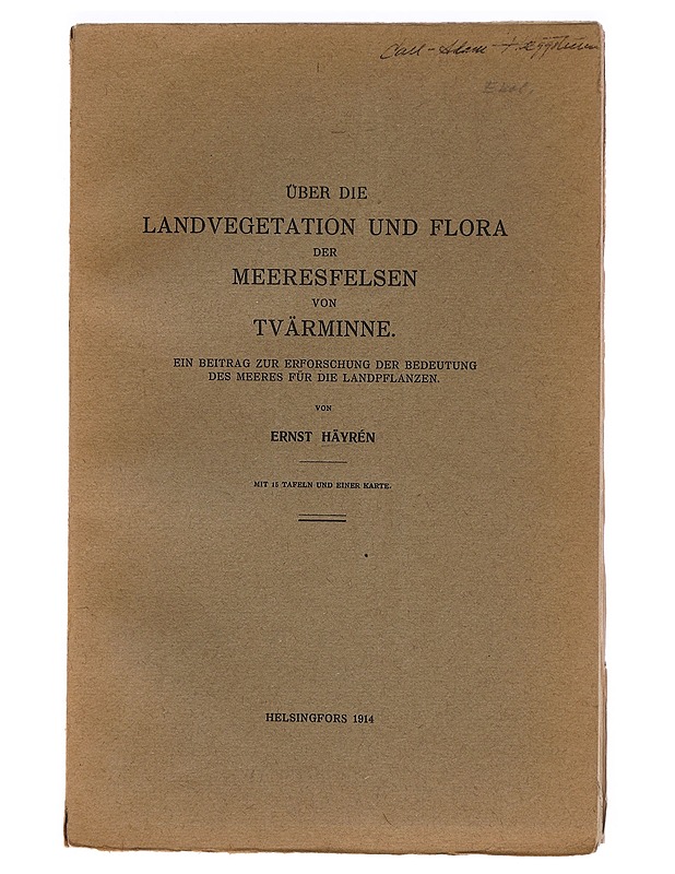 Landvegetation und flora - Ernst Häyren - Historiakirjat - 10105469459 - 0