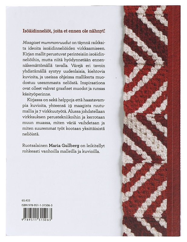 Maagiset mummonruudut - Gullberg, Maria - Käsityökirjat - 10105469479 - 1