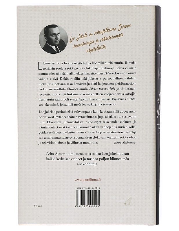 Leo Jokela : vaatimaton sivuosien sankari - Asko Alanen - Elämäkerrat ja muistelmat - 10105469487 - 1