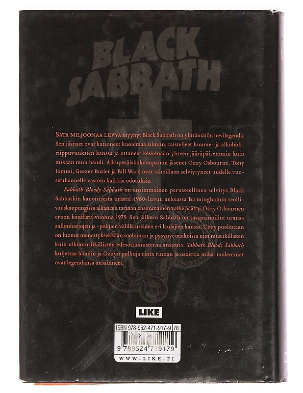 Sabbath bloody sabbath - McIvers, Joey - Musiikki- ja elokuvakirjat - 10105469490 - 1