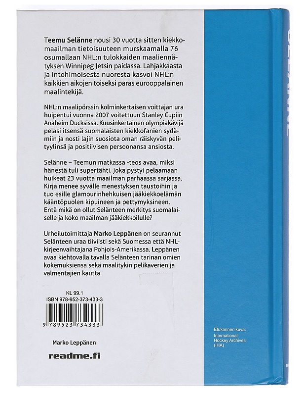 Selänne : Teemun matkassa - Marko Leppänen - Elämäkerrat ja muistelmat - 10105469502 - 1