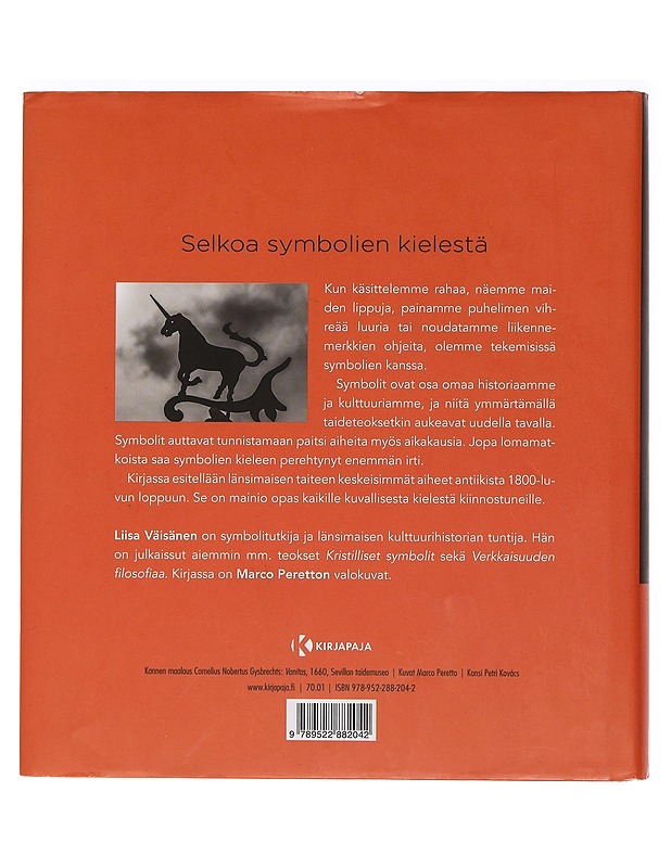 Mitä symbolit kertovat : taidetta pintaa syvemmältä - Väisänen, Liisa - Historiakirjat - 10105469504 - 1
