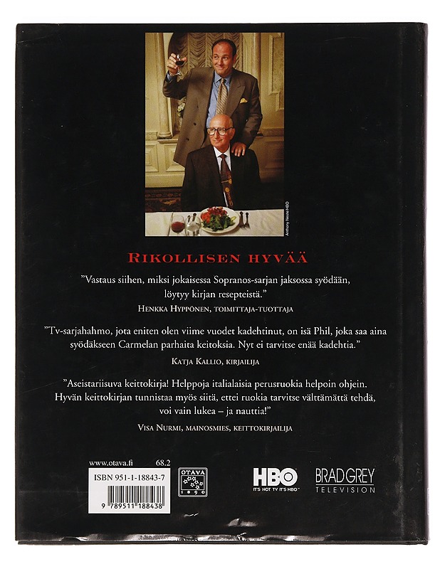 Sopranos keittiössä - Bucco, Artie - Ruokakirjat - 10105469523 - 1