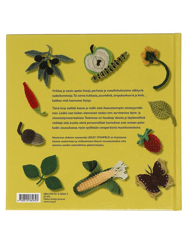 Virkkaa kukkia, perhosia ja korentoja : 75 viehättävää virkkaus- ja neuleideaa - Stanfield, Lesley - Tietokirjat ja oppaat - 10105469546 - 1