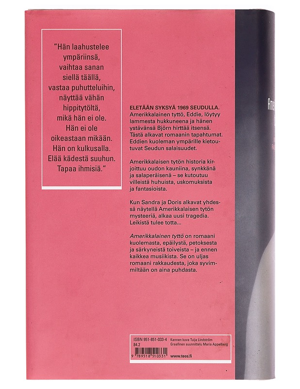 Amerikkalainen tyttö - Fagerholm, Monika - Kaunokirjallisuus - 10105469572 - 1