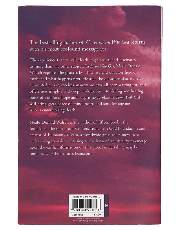 Home with god: in a life that never ends - Neale Donald Walsch - Harrastekirjat - 10105469580 - 1