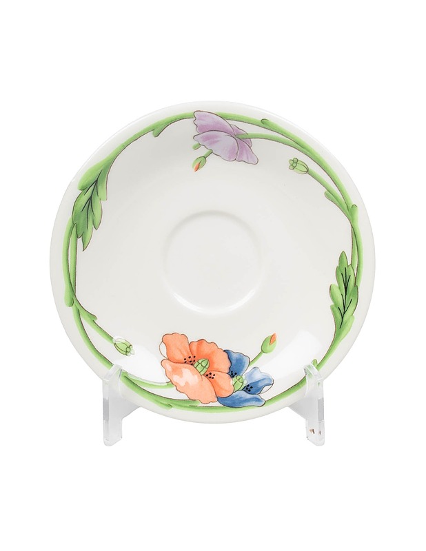 VILLEROY & BOCH Amapola kahvikuppi ja aluslautanen - Lautaset ja kulhot - 10105469581 - 4