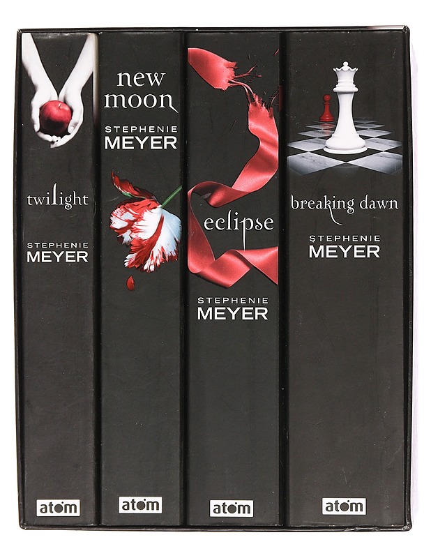 Twilight saga: kirja sarja 1-4 - Stephenie Meyer - Romaanit ja novellit - 10105469582 - 1